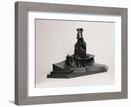 Development of a Bottle in Space-Umberto Boccioni-Framed Photographic Print