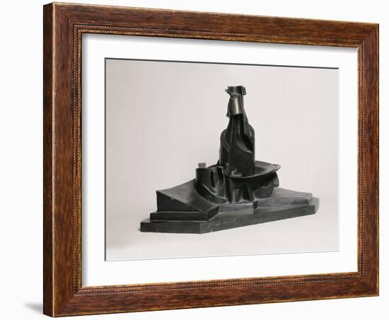 Development of a Bottle in Space-Umberto Boccioni-Framed Photographic Print