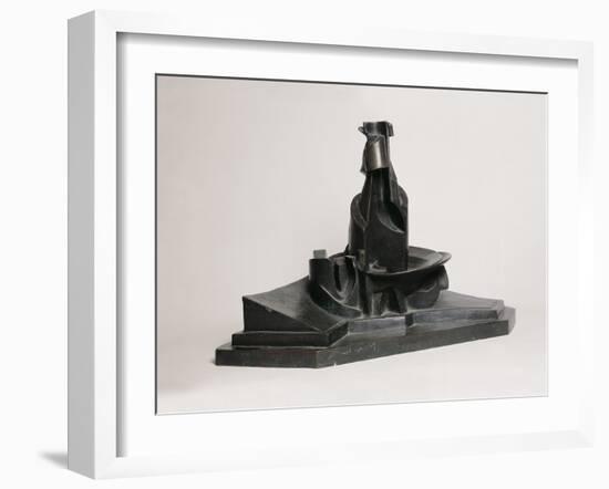 Development of a Bottle in Space-Umberto Boccioni-Framed Photographic Print