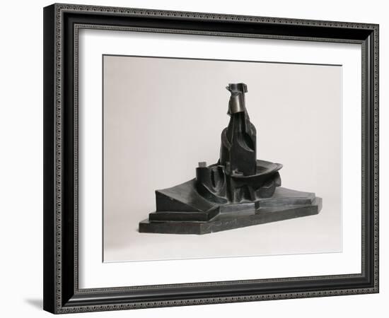 Development of a Bottle in Space-Umberto Boccioni-Framed Photographic Print