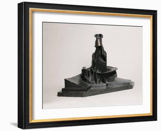 Development of a Bottle in Space-Umberto Boccioni-Framed Photographic Print