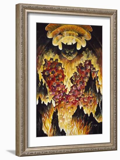 Devil Cats-Bill Bell-Framed Giclee Print