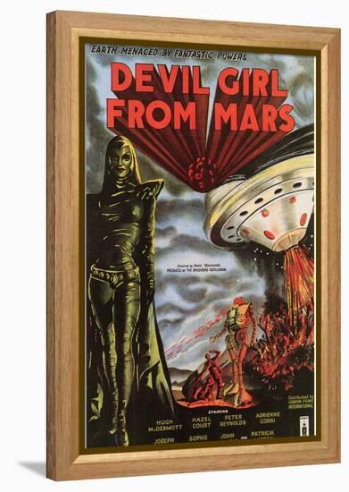 Devil Girl From Mars, 1955-null-Framed Stretched Canvas