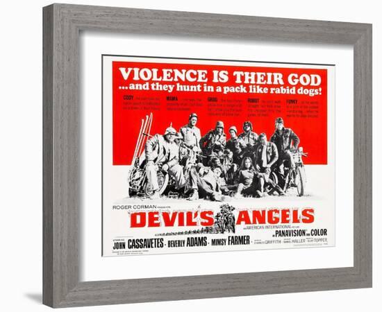 Devil's Angels, 1967-null-Framed Art Print