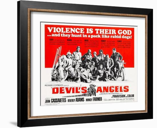 Devil's Angels, 1967-null-Framed Art Print