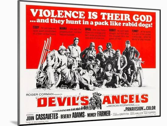 Devil's Angels, 1967-null-Mounted Art Print