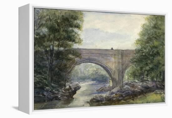 Devil's Bridge, England-null-Framed Stretched Canvas