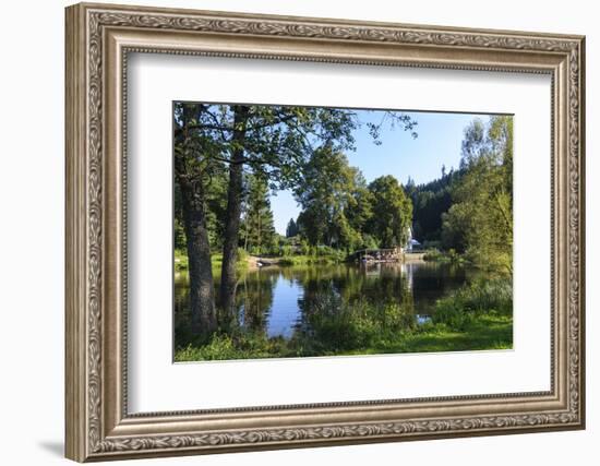 Devil's Mill Originally Teufelsbruckmuhle to Big Muhl, Austria-Volker Preusser-Framed Photographic Print