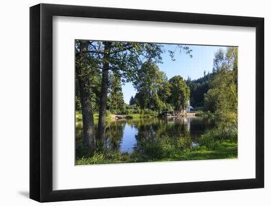 Devil's Mill Originally Teufelsbruckmuhle to Big Muhl, Austria-Volker Preusser-Framed Photographic Print