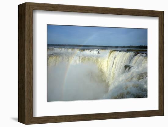 Devil's Throat (Garganta del Diablo), Iguazu Falls, on Argentina and Brazil border-David Wall-Framed Photographic Print