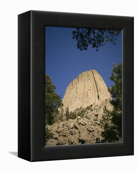 Devil's Tower, Wyoming, USA-Geoff Renner-Framed Premier Image Canvas