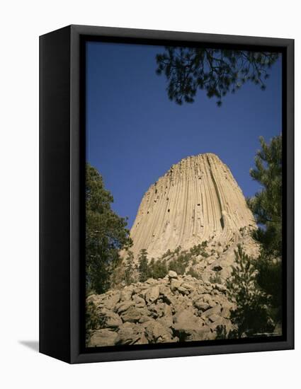 Devil's Tower, Wyoming, USA-Geoff Renner-Framed Premier Image Canvas