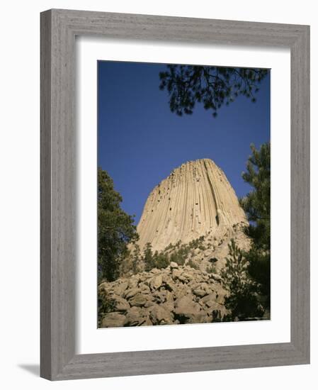 Devil's Tower, Wyoming, USA-Geoff Renner-Framed Photographic Print