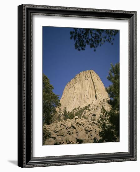 Devil's Tower, Wyoming, USA-Geoff Renner-Framed Photographic Print