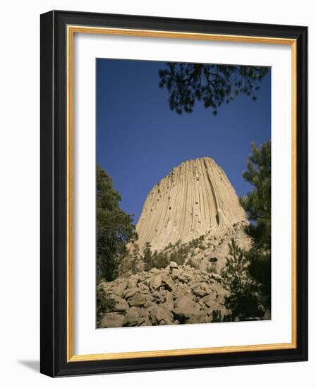 Devil's Tower, Wyoming, USA-Geoff Renner-Framed Photographic Print