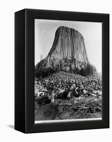 Devil's Tower, Wyoming-John C.H. Grabill-Framed Premier Image Canvas