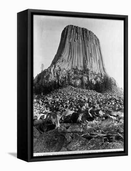 Devil's Tower, Wyoming-John C.H. Grabill-Framed Premier Image Canvas