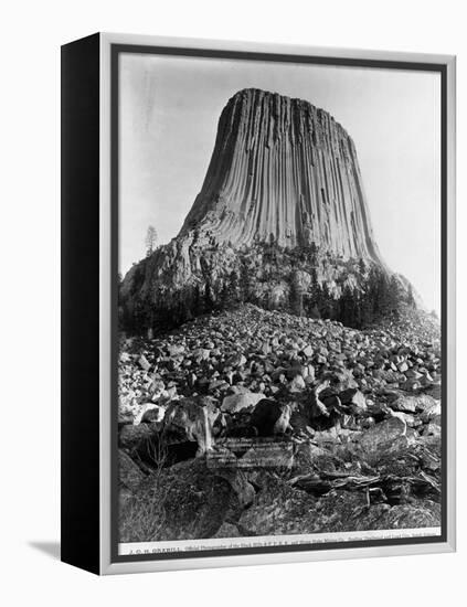 Devil's Tower, Wyoming-John C.H. Grabill-Framed Premier Image Canvas