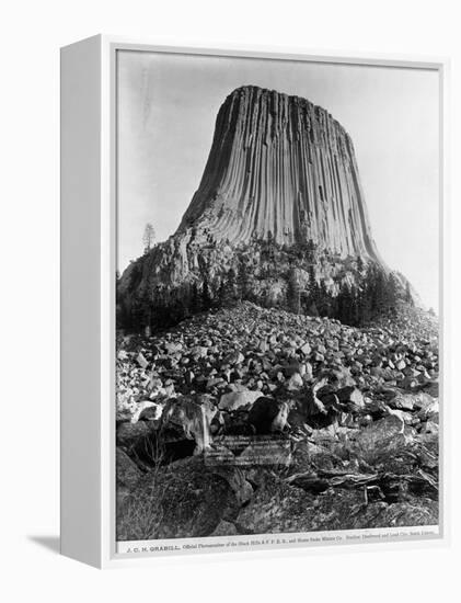 Devil's Tower, Wyoming-John C.H. Grabill-Framed Premier Image Canvas