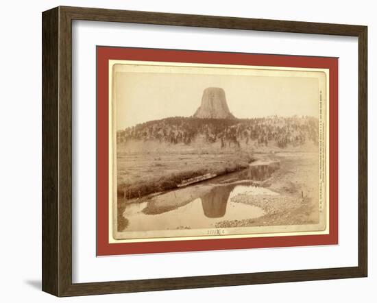 Devil's Tower-John C. H. Grabill-Framed Giclee Print