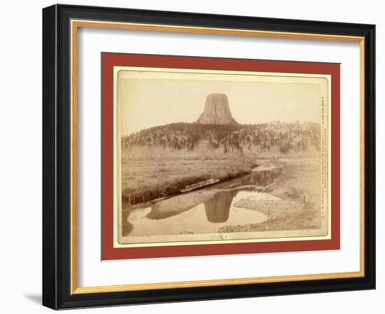 Devil's Tower-John C. H. Grabill-Framed Giclee Print