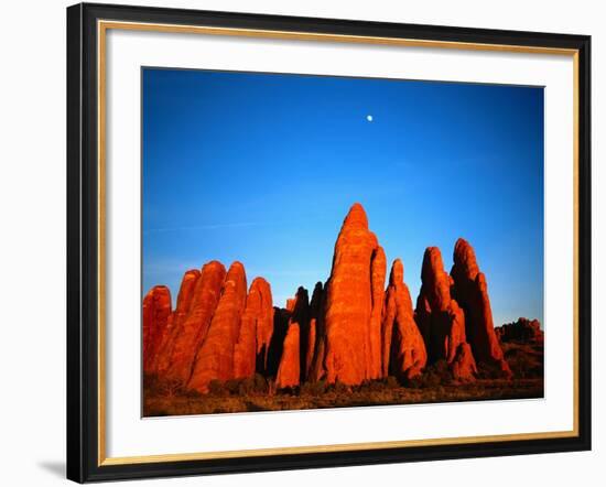 Devils Garden in Arches National Park-Robert Glusic-Framed Photographic Print