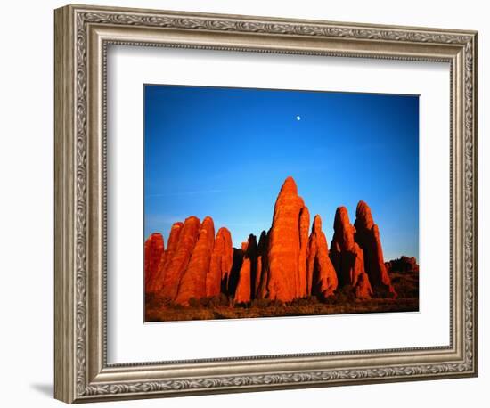 Devils Garden in Arches National Park-Robert Glusic-Framed Photographic Print