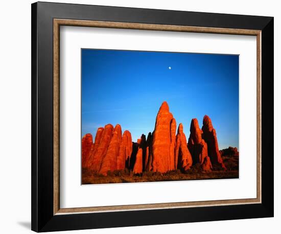 Devils Garden in Arches National Park-Robert Glusic-Framed Photographic Print