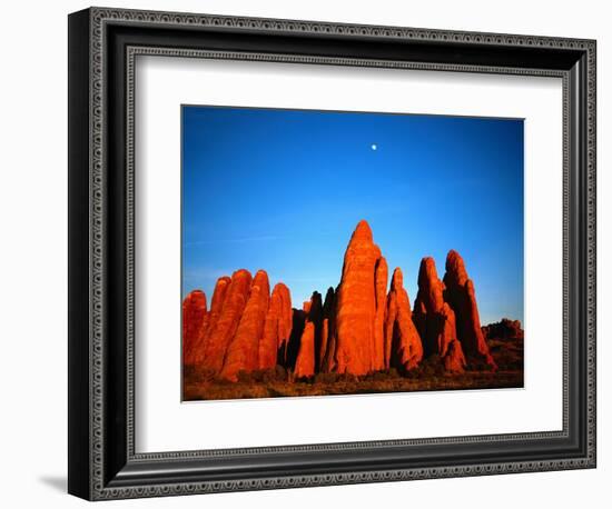 Devils Garden in Arches National Park-Robert Glusic-Framed Photographic Print