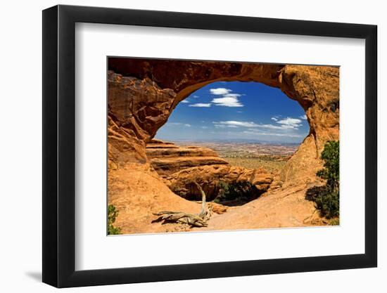 Devils Garden - Landscape - Arches National Park - Utah - United States-Philippe Hugonnard-Framed Photographic Print