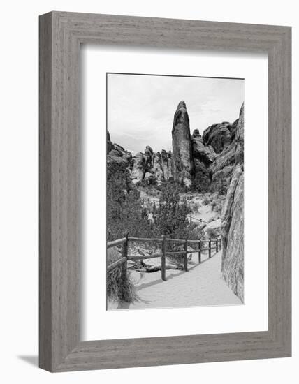 Devils Garden - Landscape - Arches National Park - Utah - United States-Philippe Hugonnard-Framed Photographic Print