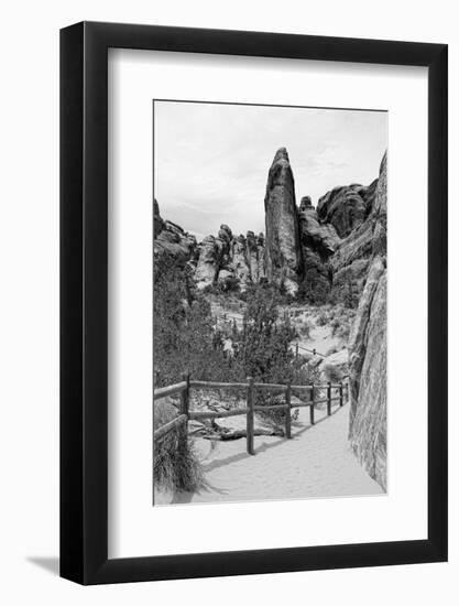 Devils Garden - Landscape - Arches National Park - Utah - United States-Philippe Hugonnard-Framed Photographic Print