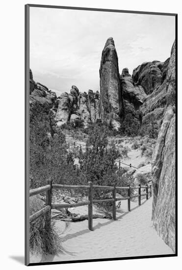 Devils Garden - Landscape - Arches National Park - Utah - United States-Philippe Hugonnard-Mounted Photographic Print