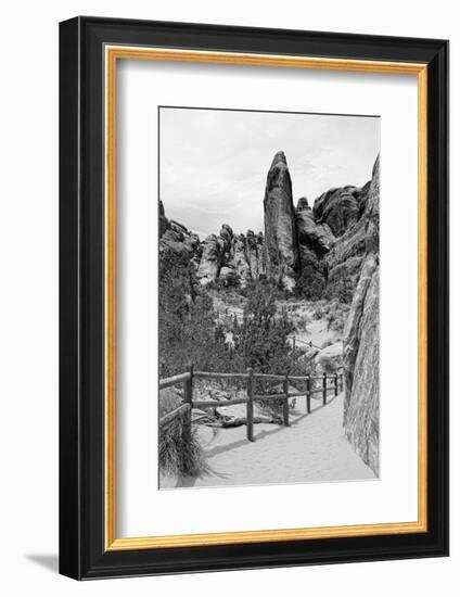 Devils Garden - Landscape - Arches National Park - Utah - United States-Philippe Hugonnard-Framed Photographic Print