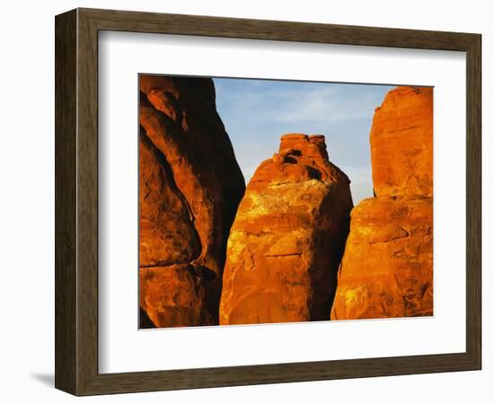 Devils Garden Sandstone Monuments-James Randklev-Framed Photographic Print