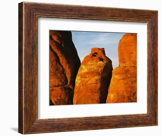 Devils Garden Sandstone Monuments-James Randklev-Framed Photographic Print