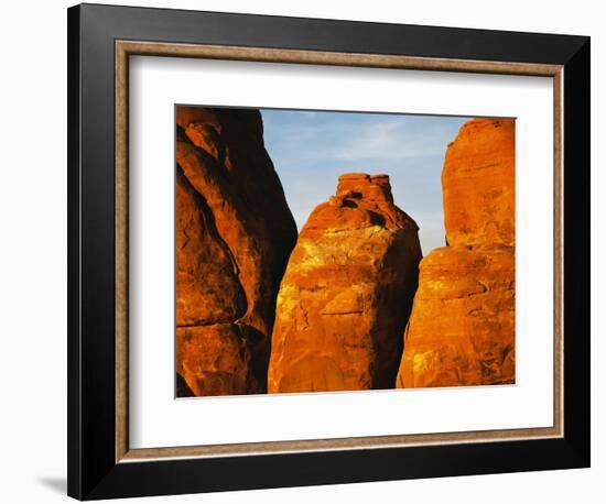 Devils Garden Sandstone Monuments-James Randklev-Framed Photographic Print