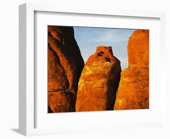 Devils Garden Sandstone Monuments-James Randklev-Framed Photographic Print