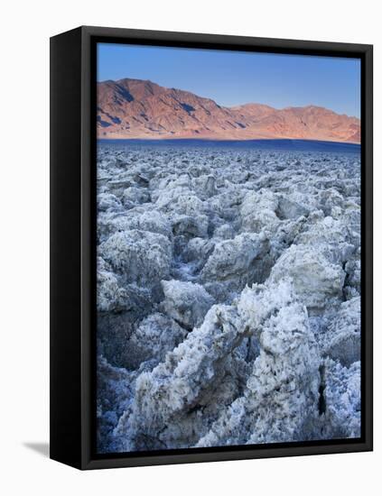 Devils Golf Course, Death Valley National Park, California, United States of America, North America-Richard Cummins-Framed Premier Image Canvas