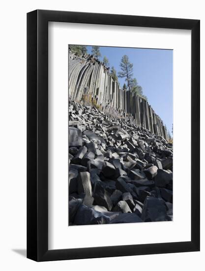 Devils Postpile, National Monument, Mammoth Mountain, Mammoth Lakes, California, USA-Gerry Reynolds-Framed Photographic Print