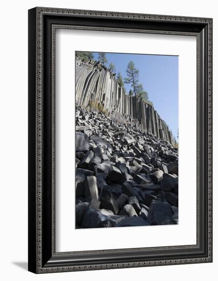 Devils Postpile, National Monument, Mammoth Mountain, Mammoth Lakes, California, USA-Gerry Reynolds-Framed Photographic Print