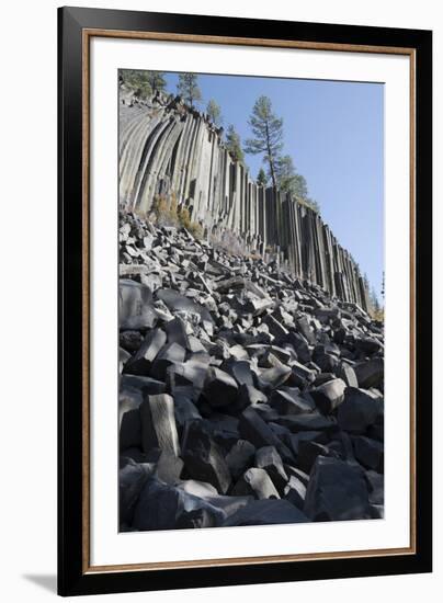 Devils Postpile, National Monument, Mammoth Mountain, Mammoth Lakes, California, USA-Gerry Reynolds-Framed Photographic Print