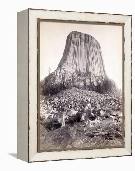 Devils Tower, 1890-Science Source-Framed Premier Image Canvas