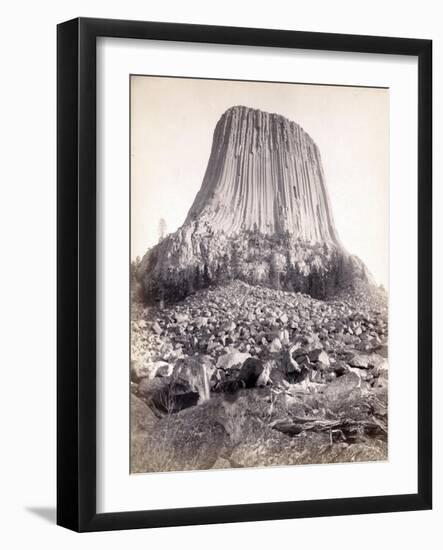 Devils Tower, 1890-Science Source-Framed Giclee Print