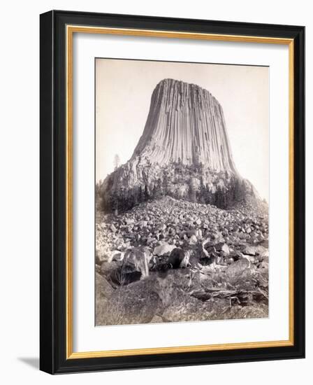 Devils Tower, 1890-Science Source-Framed Giclee Print