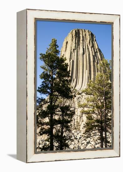 Devils Tower National Monument in Wyoming-Paul Souders-Framed Premier Image Canvas