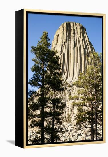 Devils Tower National Monument in Wyoming-Paul Souders-Framed Premier Image Canvas