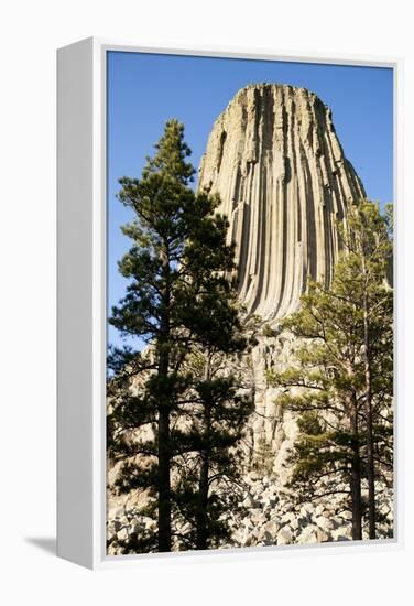 Devils Tower National Monument in Wyoming-Paul Souders-Framed Premier Image Canvas