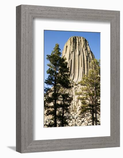 Devils Tower National Monument in Wyoming-Paul Souders-Framed Photographic Print