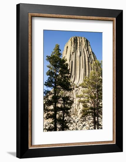 Devils Tower National Monument in Wyoming-Paul Souders-Framed Photographic Print